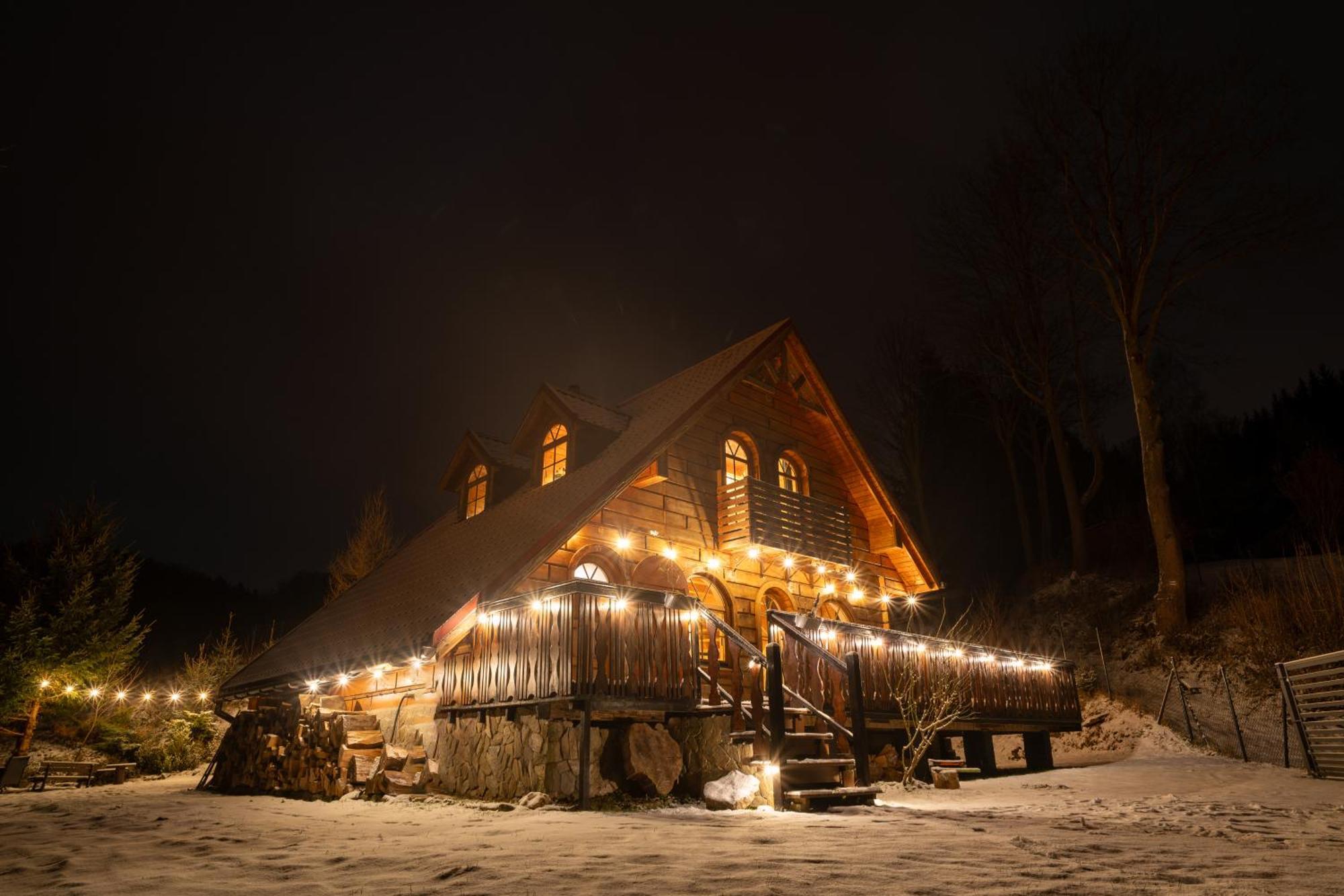 Forest Camp Dom W Gorach Sowich Michalkowa Dış mekan fotoğraf